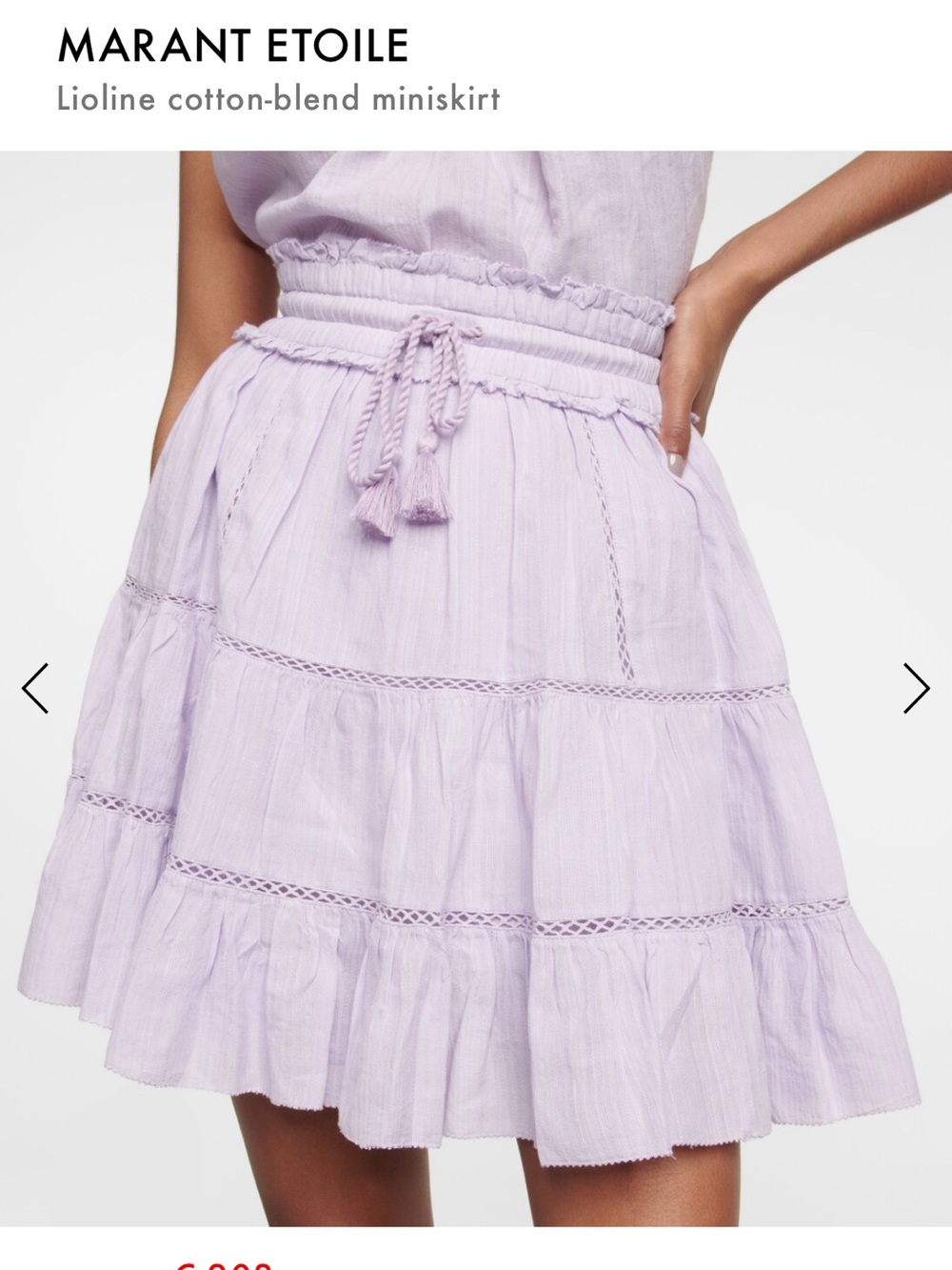 Isabel Marant Lilac Skirt